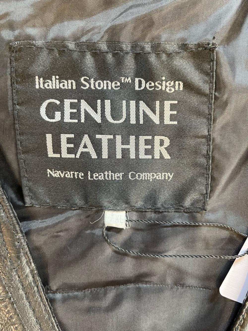 Navarre Leather Company vintage Route 66 patchwork leather biker vest - Picture 2 of 15